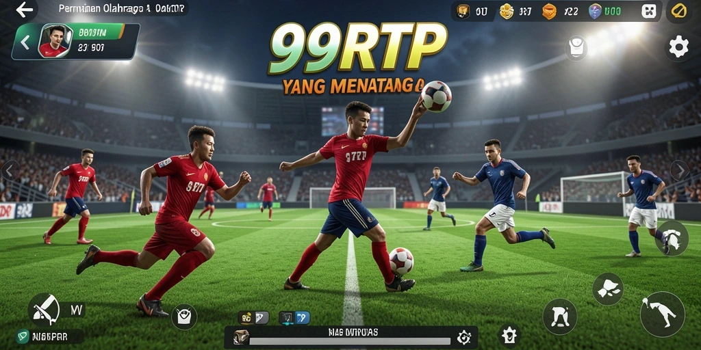 Tampilan screenshot <strong>99RTP</strong> menampilkan aksi olahraga yang menegangkan.