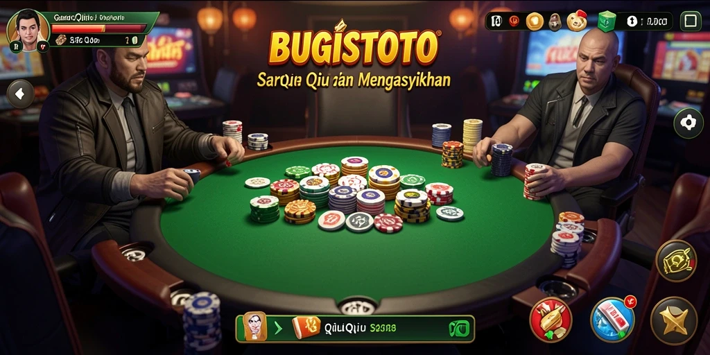 Gameplay seru QiuQiu di BUGISTOTO dengan fitur multiplayer.