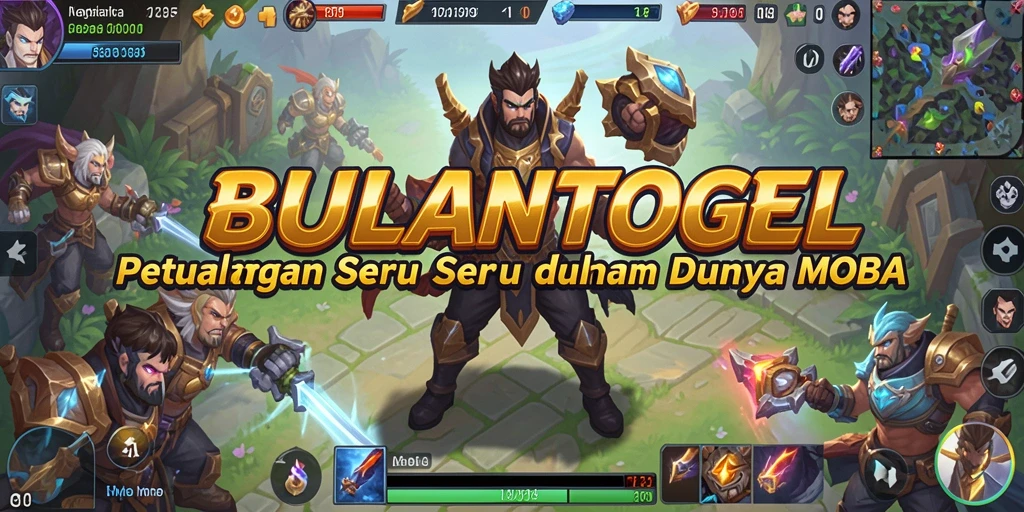 Screenshot gameplay BULANTOGEL menampilkan pertarungan seru dalam arena.