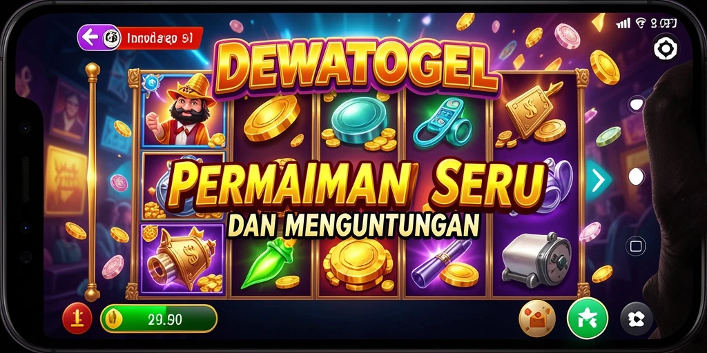 Tampilan menarik gameplay DEWATOGEL dengan slot yang beragam.