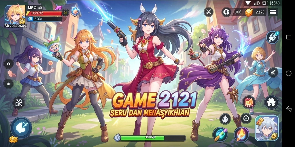 Tampilan gameplay MPO2121 yang menarik dan penuh warna.