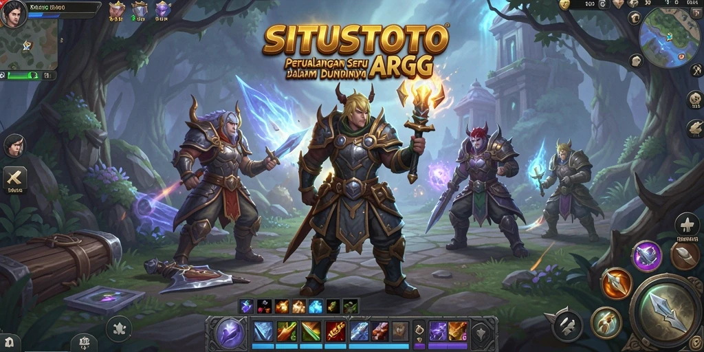 Screenshot gameplay SITUSTOTO dengan aksi ARPG yang menegangkan.