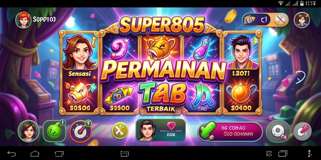 Tampilan gameplay <strong>SUPER805</strong> yang memikat dan penuh warna.